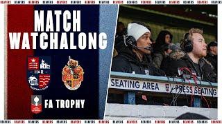 JOIN JONNY & GIO FOR OUR MATCH WATCH ALONG IN THE FA TROPHY V SPENNYMOOR TOWN