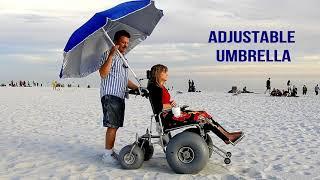 Custom Beach Wheelchairs from DeBug Mobility Products