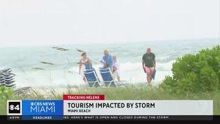 Hurricane Helene impacts Miami Beach tourism