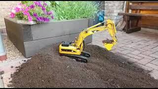 Huina 1580 Rc Bagger 16Kg Hydraulik full Option CAT 330