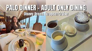 Disney Cruise Line Dining Review | Palo Disney Dream | Disney Cruise Vlog