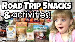 Cross Country with FOUR KIDS    Road Trip SNACKS and ACTIVITIES