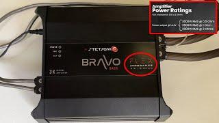2023 NEW Stetsom Bravo Bass FLEX 0.5 to 2 Ohm Amp Test & Review