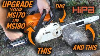 3 Great Upgrades for the Stihl MS170 and MS180 Chainsaw