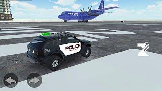 Load the Police SUV on Police Truck from Plane | BADBOSSGAMEPLAY