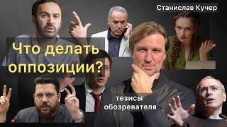 Что делать оппозиции? Станислав Кучер. Тезисы обозревателя