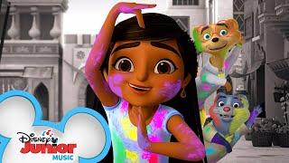 Holi Festival Mystery | Music Video | Mira, Royal Detective | @disneyjr