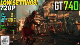 Ryse Son of Rome GT 740 - 720p Low,