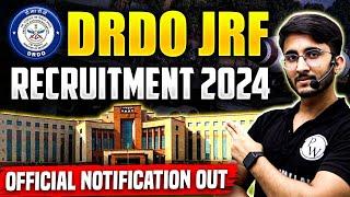 DRDO JRF Recruitment 2024 | Eligibilty | Total Posts | Salary | How To Apply | Detailed Notification