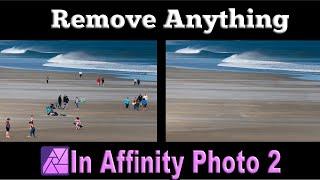 How to remove anything in Affinity Photo 2