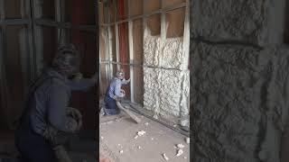 Утепление дома . Шумоизоляция . Утепление крыши . Напыление ППУ . Пенополиуретан