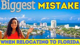 Biggest Mistakes When Moving to Florida | Biggest Mistake when moving to St Augustine FL