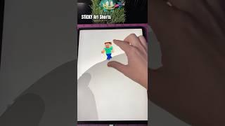 Zooming to I Am STEVE in Zoom Art Gallery#art #zoom #shorts