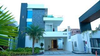 300 sq.yds Villa for Sale in gated community Hyderabad Fully furnished 4150 sq.ft