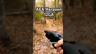 AEA Harpoon 12GA SAWED OFF steel nut-shot -first ever squirrel hunt #aea #bintac #airgun #airshotgun