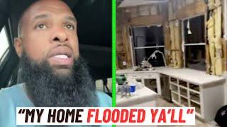 Slim Thug PANICS As Mansion GETS FLOODED WITH WATER ''I'VE BEEN CRYING!!''