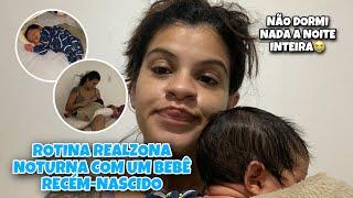 VLOG - MATERNIDADE REAL - ROTINA REALZONA NOTURNA - RECÉM-NASCIDO