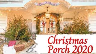 Christmas Porch Makeover 2020