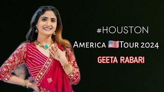 TODAYLIVE HOUSTON (27-9-2024) AMERICA| GEETA RABARI | EDISON | DALLAS | KINJAL DAVE PITTSBURGH