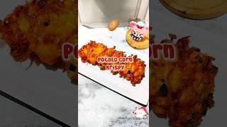 yuk bikin cemilan krispy #potato #corn #krispy #menusimple #masakdirumah