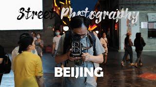 Bumped into a film photography enthusiast in China | POV Street photography | Beijing | 4K