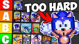 Ranking the Difficulty of Every Sonic Game
