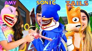 O SHIN SONIC.TAPES NO MURDER MYSTERY !  (Roblox) Estevão, Milla e Milly #soporcausa