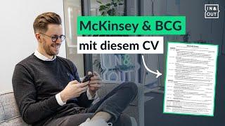 McKinsey und BCG mit diesem CV