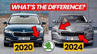 New SKODA Octavia 2024 vs 2020 | What has changed?