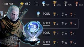 The PLATINUM Collection Of A LEVEL 680 PSN Account!