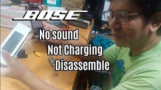 how to repair No Sound, Not Charging BOSE SOUNDLINK MINI | and how to disassemble...