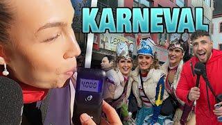 ALKOHOLTEST auf dem KARNEVAL – Wie betrunken sind die Leute WIRKLICH?  | MAZZURO98