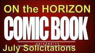 On the Horizon - Previews for July 2019 | COMIC BOOK UNIVERSITY