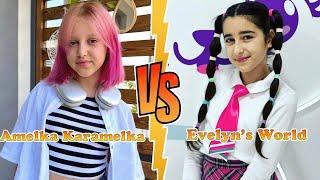 Amelka Karamelka VS Evelyn's World Transformation  New Stars From Baby To 2024