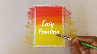 Painting on YouTube live  | Easy painting ideas