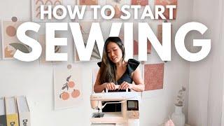 Learn to Sew Ep.1 | How to start sewing your clothes - step by step from the beginning