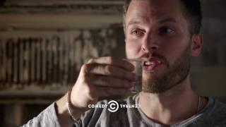 Drunk History - Rick Edwards drinking