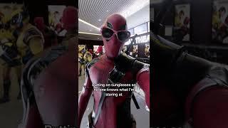 Deadpool Caught Staring