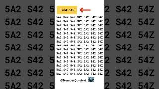 Only Geniuses Can Spot the Odd Number Out! |  369