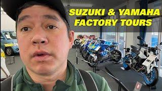 Yamaha and Suzuki Factory Tours in Hamamatsu Japan!