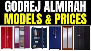 Godrej Almirah Models With Price List 2024 | Wooden & Steel Almirah Designs & Prices in India.