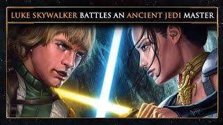 How Did Luke Skywalker Battle a 4000 Year Old Jedi? #shorts