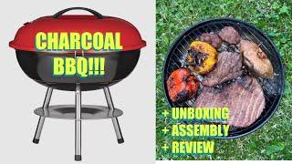 Master Chef Portable 14" Charcoal Kettle BBQ Grill from Canadian Tire! [Unboxing, Assembly + Review]