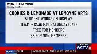 What's Brewing - Cookies and lemonade at LeMoyne Arts