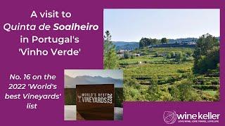 Wine tourism and wine innovation at Soalheiro, Vinho Verde Portugal