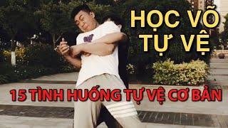 Học võ tự vệ tại nhà - 15 Tình huống tự vệ cơ bản ai cũng học được - Võ Thuật Tự Vệ HMS