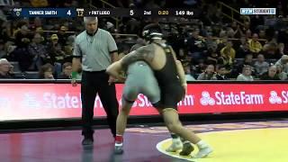 149 LBS: #7 Pat Lugo (Iowa) vs. Tanner Smith (Chattanooga)  | 2019 B1G Wrestling