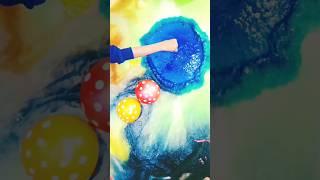 Water color PolkaDot balloons popping Reverse video asmr #balloon #balloons #balloonpop #asmr