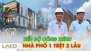 Tiến Độ Công Trình Nhà Phố 1 Trệt 2 Lầu Của Anh Kiệt Tại Quận 9 (Cũ) - Xây Nhà Trọn Gói LACO