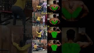 Day-19 || 90days (90 days fat to fit series)|Best back workout for beginners at gym| ​⁠